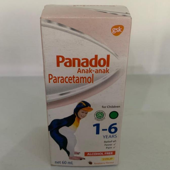 Panadol sirup paracetamol anak