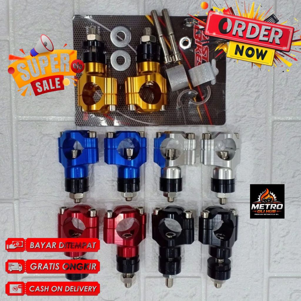 Raiser / Riser Stang Copy Expedition Full CNC KLX 150 CRF 150L Dtracker Trail Dll... ORIGINAL