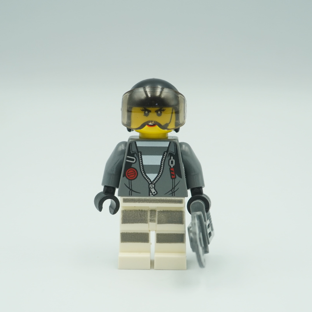 Lego Minifigure Exclusive Jail Prisoner cty0994 Part Out 60209 Original