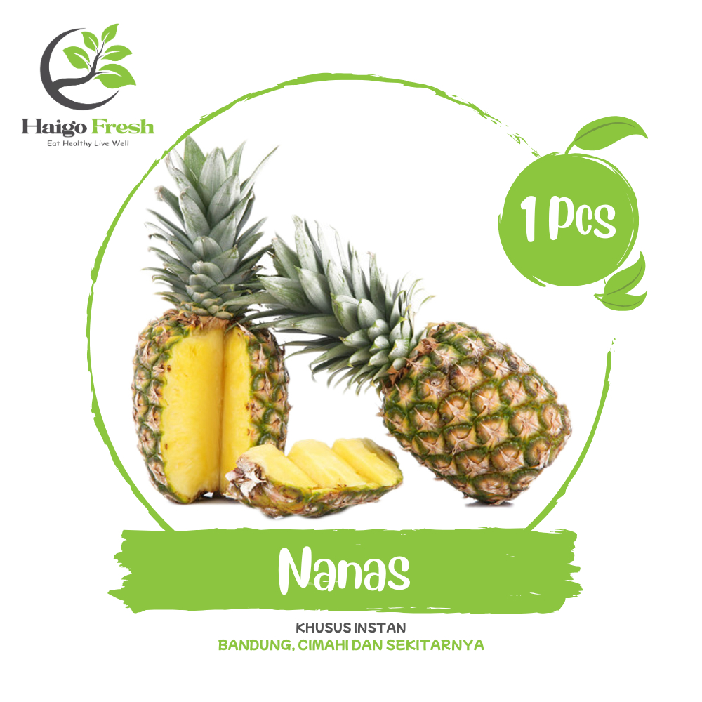 Buah Nanas Honi Madu Subang Bogor Baby Africa 1 Pcs | Haigo Fresh