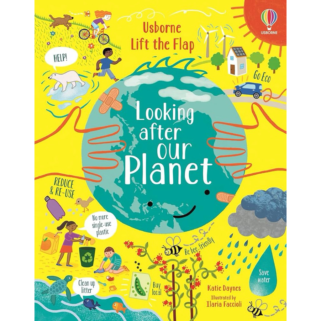 Lift-the-Flap Looking After Our Planet: bu Usborne Hardcover