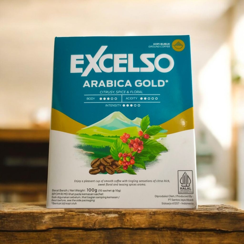 Excelso Arabica Gold 10 sachet ×10gr