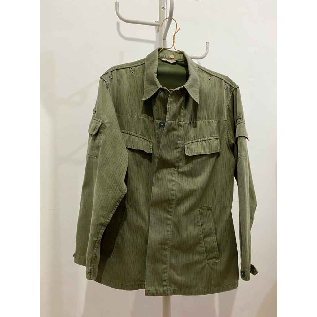 East Germany Army Jacket Rain Drop Camo (Langka) tahun 1980