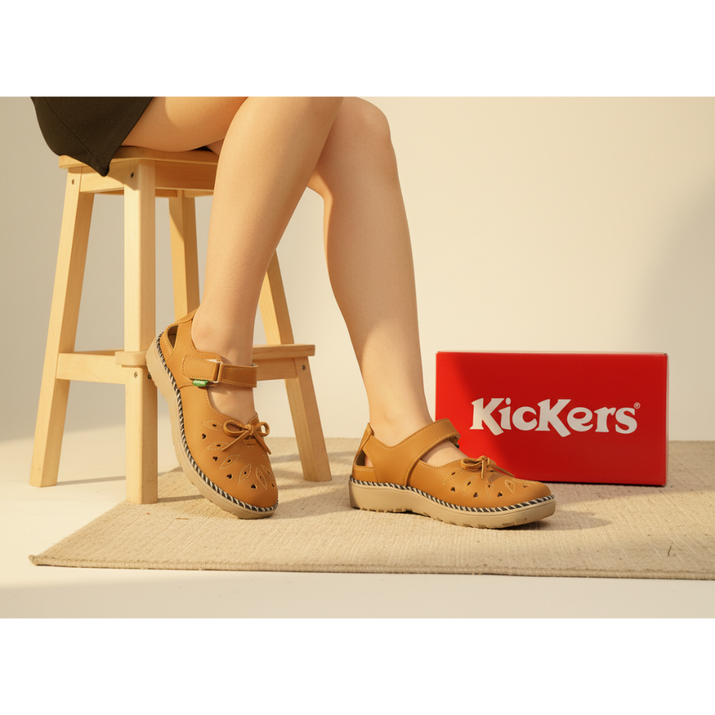 Sepatu Kickers Wanita Bahan Sintetis Kode S-03 / D-03