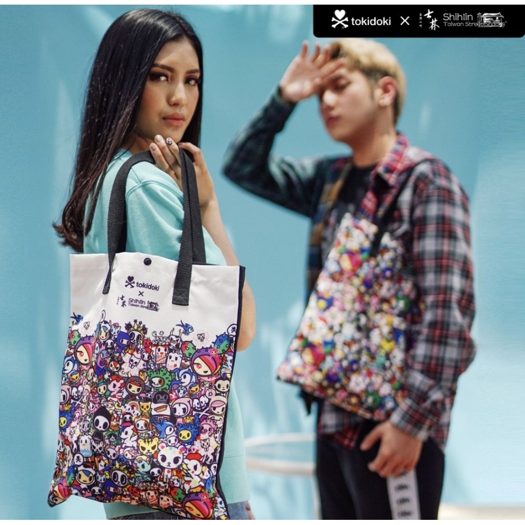 Tote Bag Shihlin X Tokidoki Satuan Per Pcs