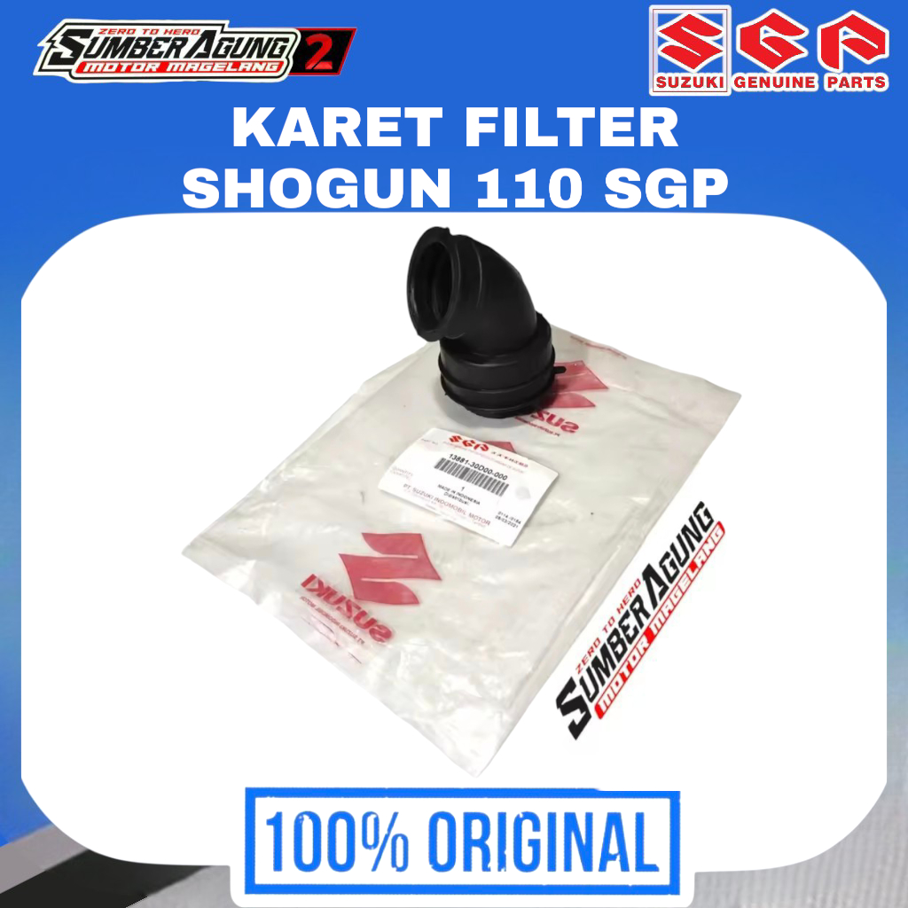 KARET FILTER KARBU SHOGUN NEW 110 SHOGUN KEBO ORIGINAL SGP