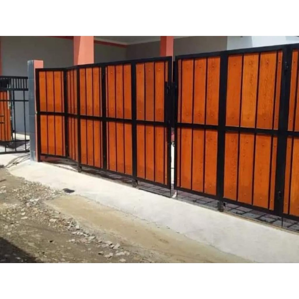 Pintu pagar lipat GRC