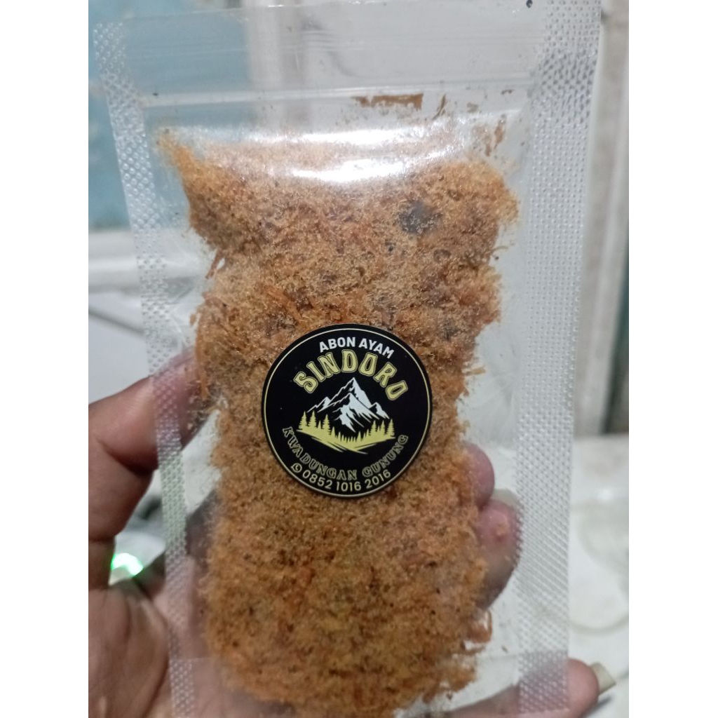 Abon Ayam Premium Kemasan Pouch | Ambon Ayam Premium Kemasan Pouch