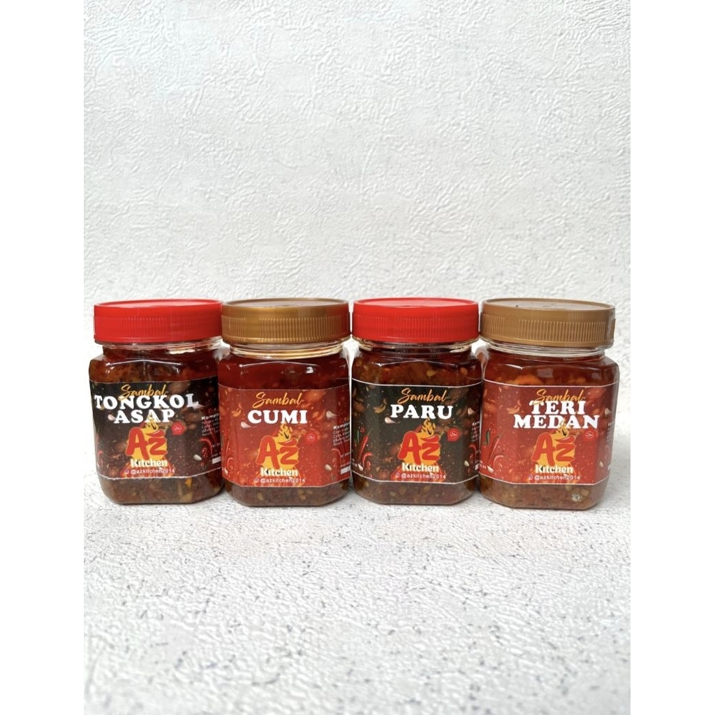Sambelku sambel pedas baby cumi sambel pedas tongkol asap sambel pedas teri medan sambel pedas paru