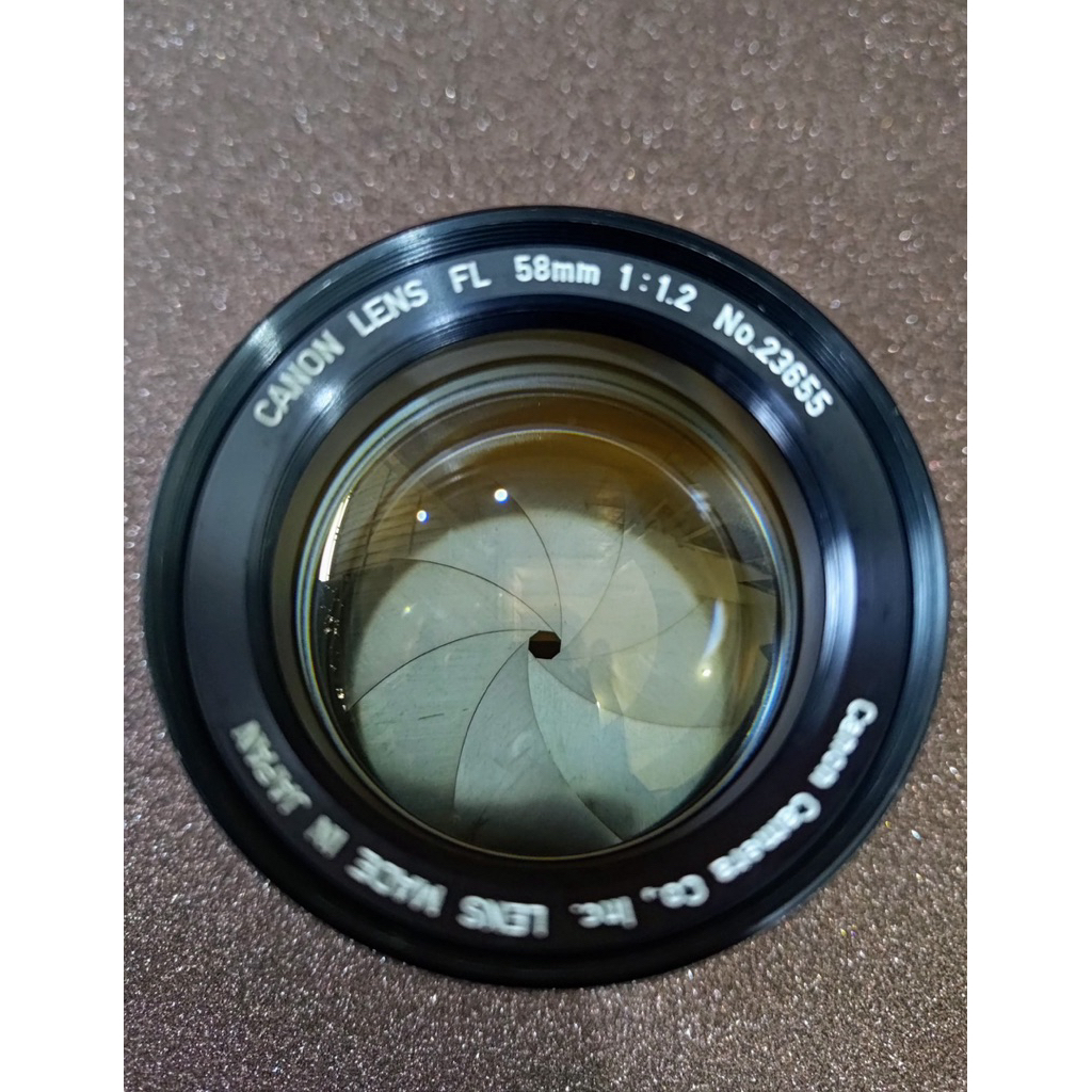 Lensa Manual Canon FL 58mm f1.2