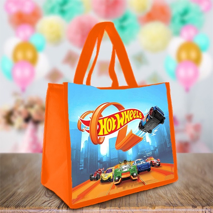 Tas Goodie Bag Ultah Gambar Hotwheels KFC/BOX