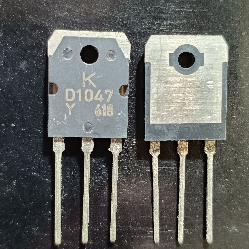 transistor npn D1047 logo K