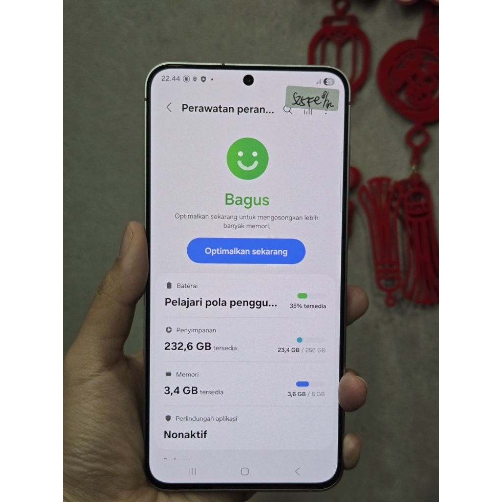 SECOND SAMSUNG GALAXY S25 FE 8+8/256GB