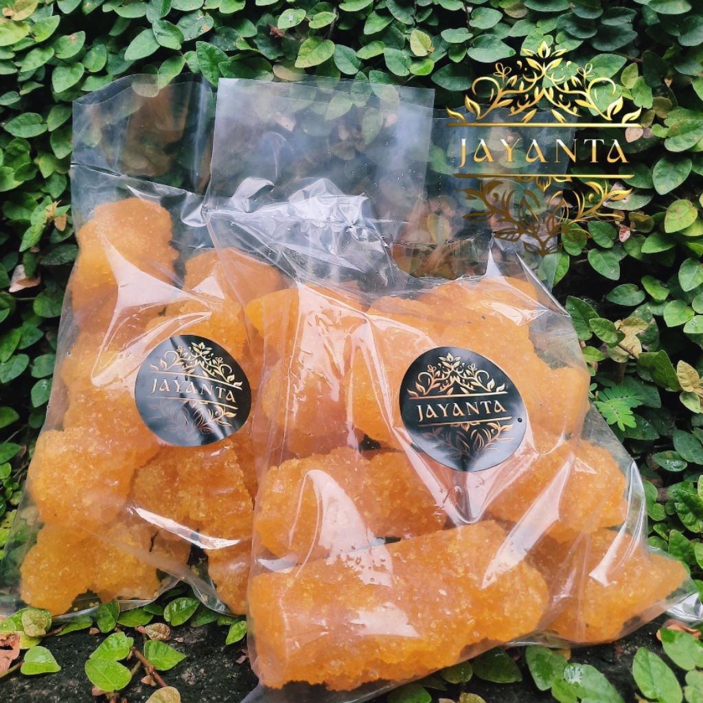 Gula batu kuning kristal