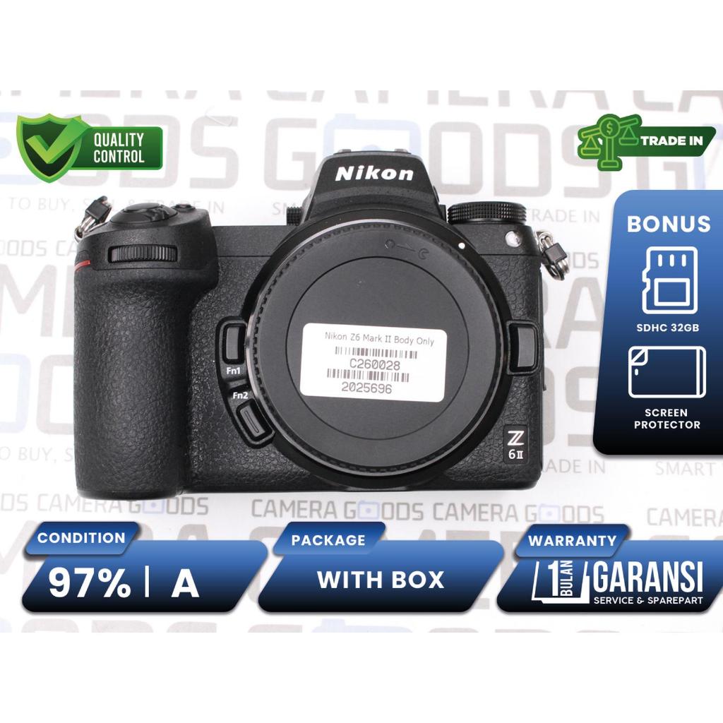 Kamera Nikon Z6 II Full Frame Camera Digital Mirrorless Second Bekas Grade A / Nikon Z6II - C260028
