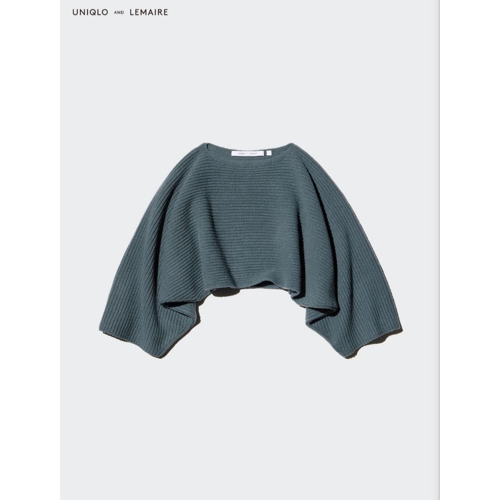 (100% ORI UNIQLO JAPAN) Uniqlo and Lemaire Ladies Batwing Sweater 100% WOOL