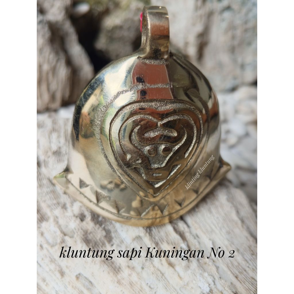 kluntung sapi no 2 bahan Kuningan klinting klintingan