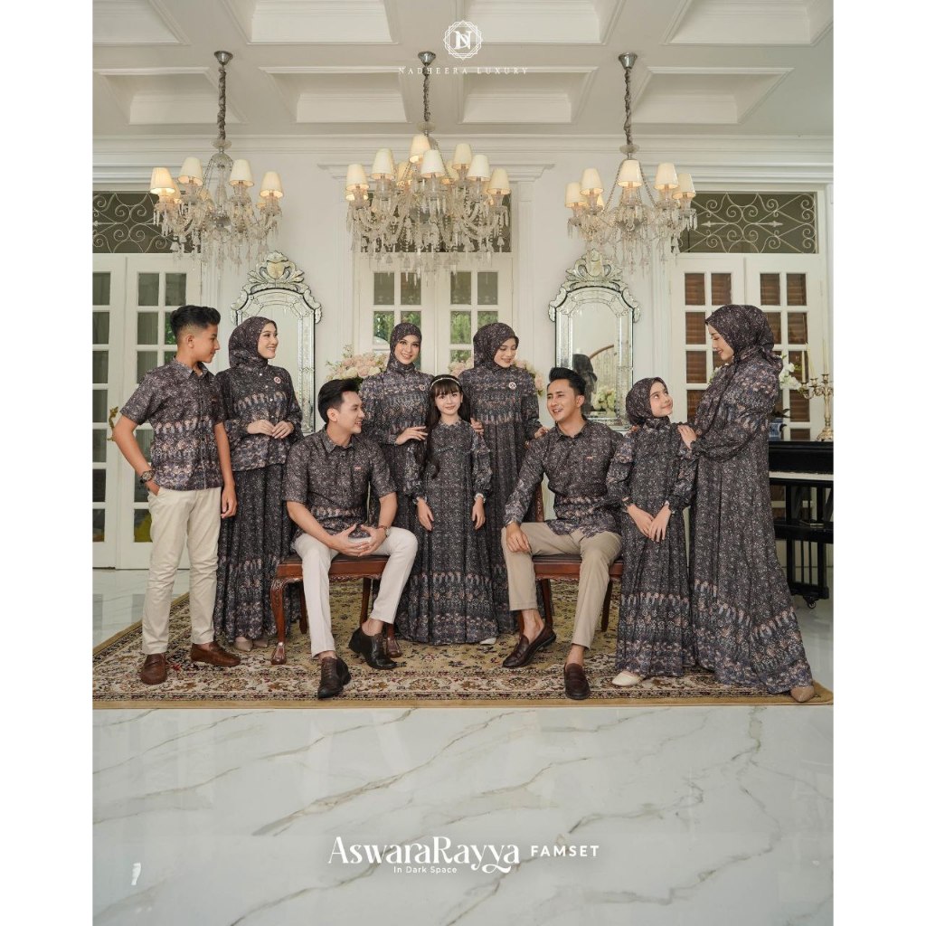 NEW NADHEERA LUXURY ASWARARAYYA 2026 STYLE 1 TERBARU GAMIS ABAYA