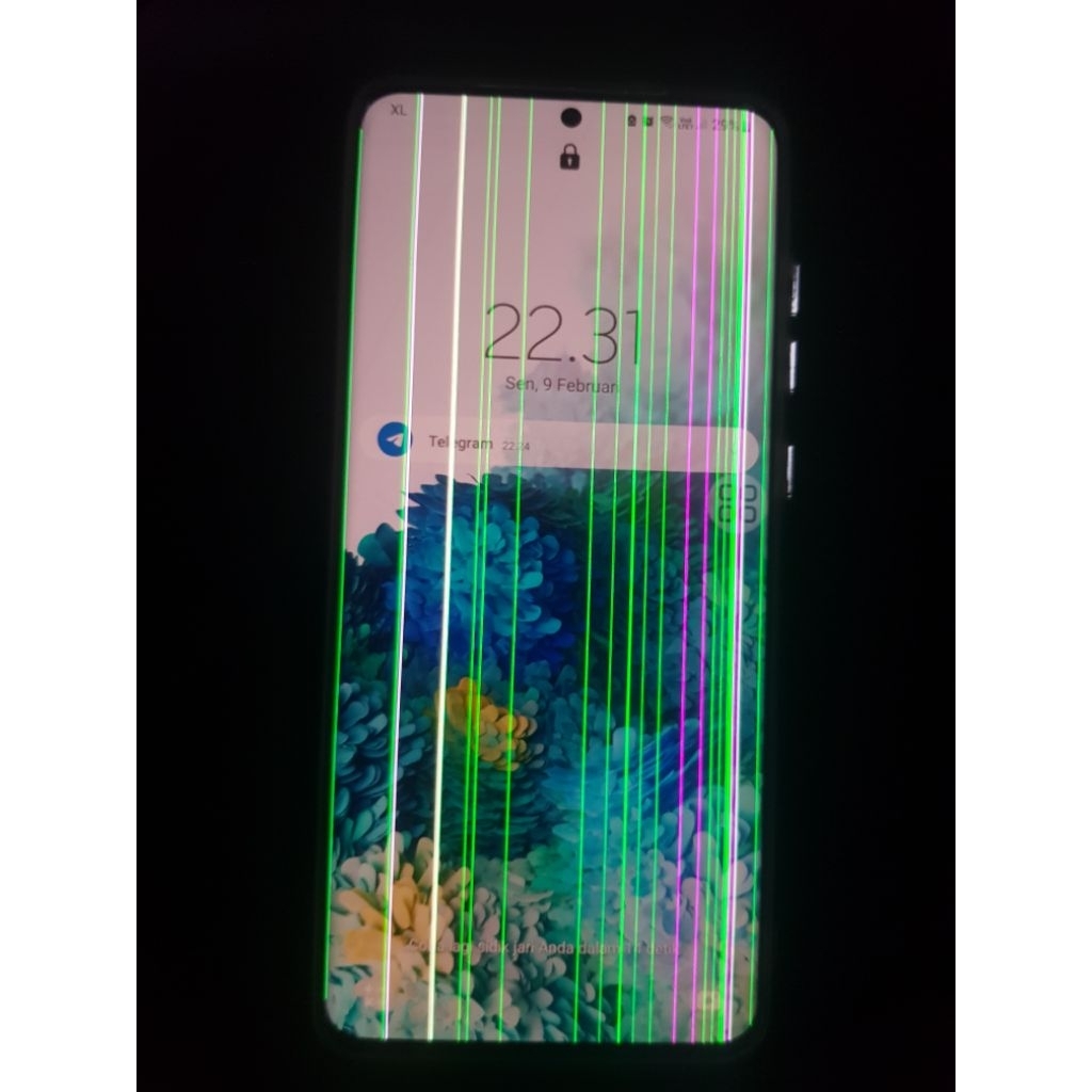 hp samsung galaxy s 20 plus second 8/128gb