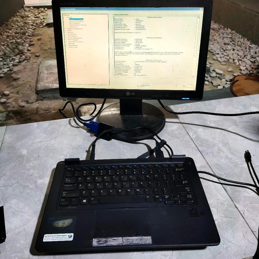 motherboard mobo DELL LATITUDE E7250 CORE I5-5300U NORMAL