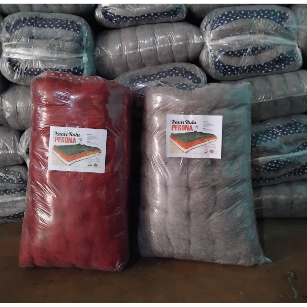 Kasur Bulu Gender Tebal / Kasur Bulu Gender Rasfur Jumbo