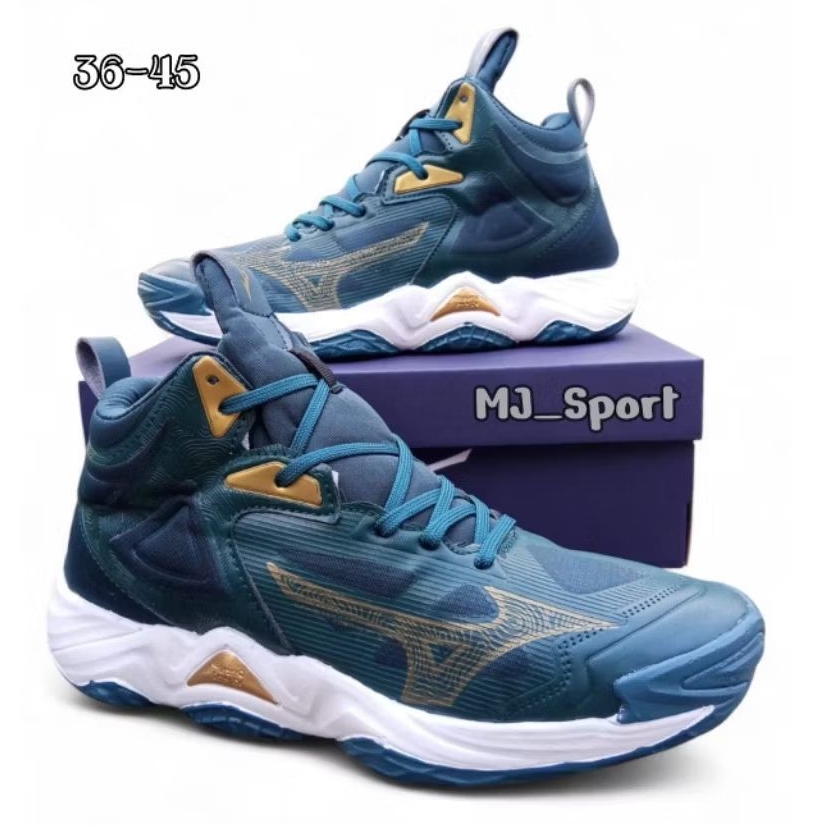 Mizuno Wave Momentum 3 Mid Terbaru - Sepatu Voli Pria Dan Wanita Terbaru - Sepatu Olahraga Volly Ana