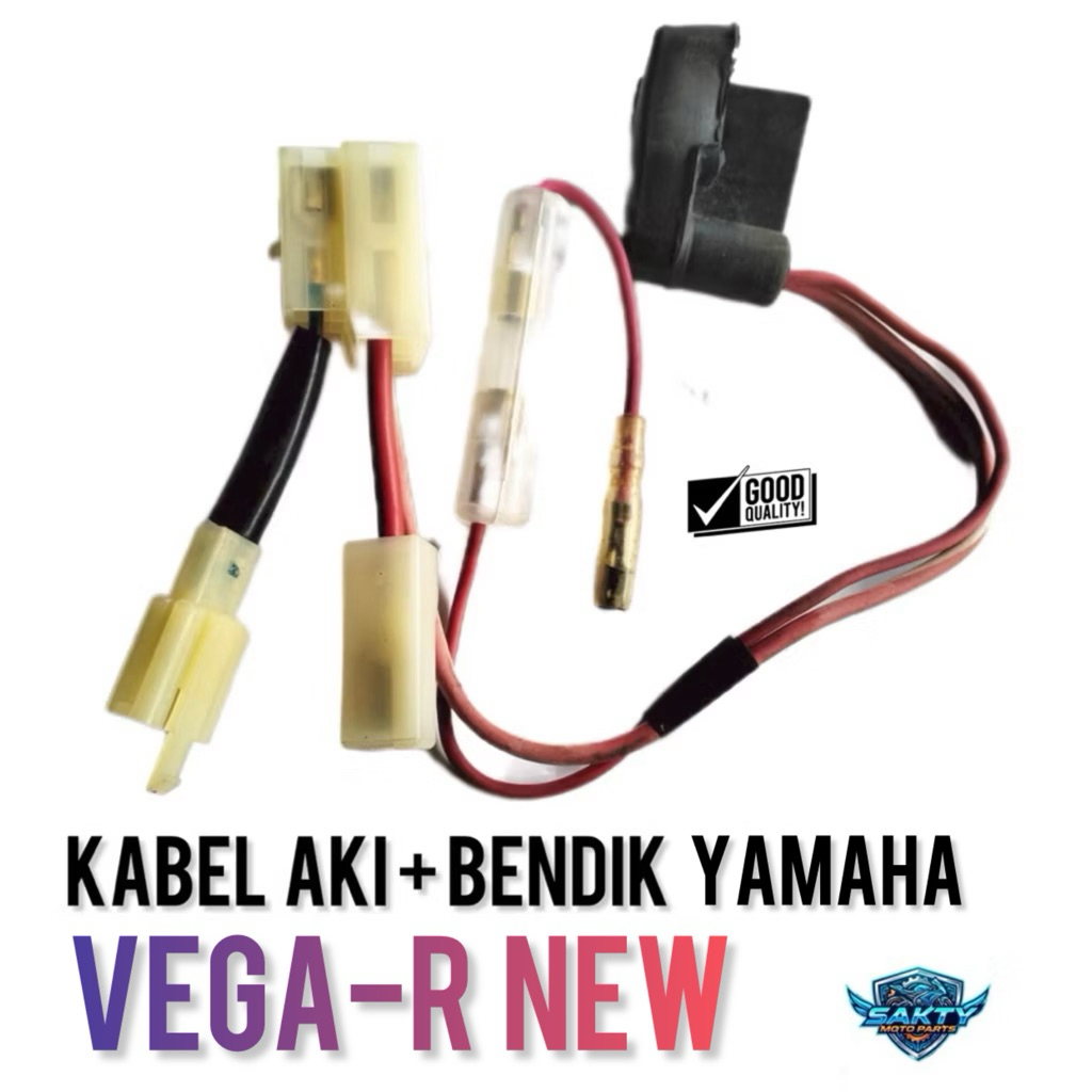 Kabel aki dan bendik stater Vega-R New