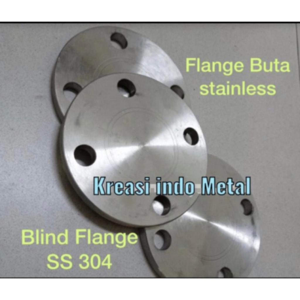 2,5" Flange Buta PN16 -21/2" Blind flange PN 16 Tutup ss304 sus 304 ss