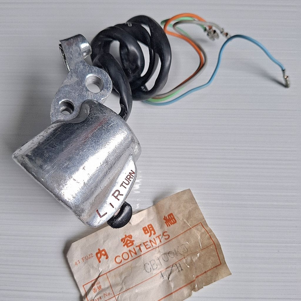 Holder saklar kiri gas luar NOS TAIWAN cb100 cb125 s90 s90z benly cg110 cg125 cb cg 110 100 125 cb17