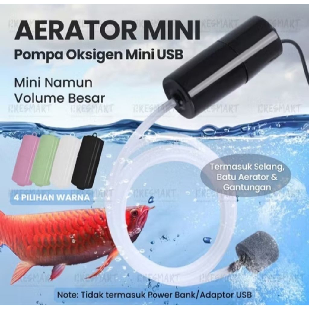Aerator mini USB