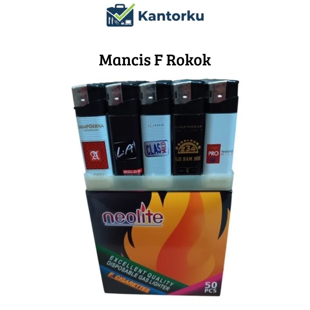 Korek Api F Rokok 1 Kotak Isi 50pcs