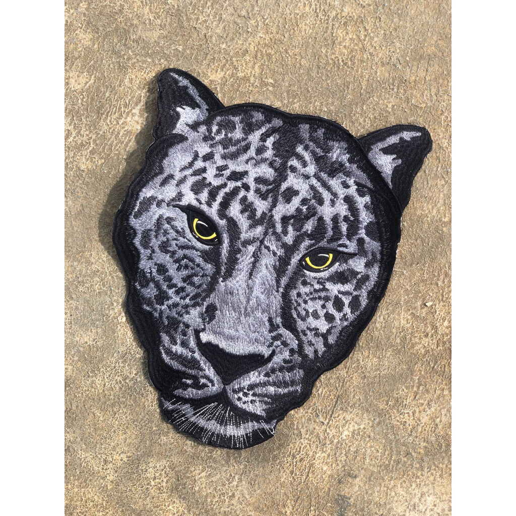 patch bordir macan putih