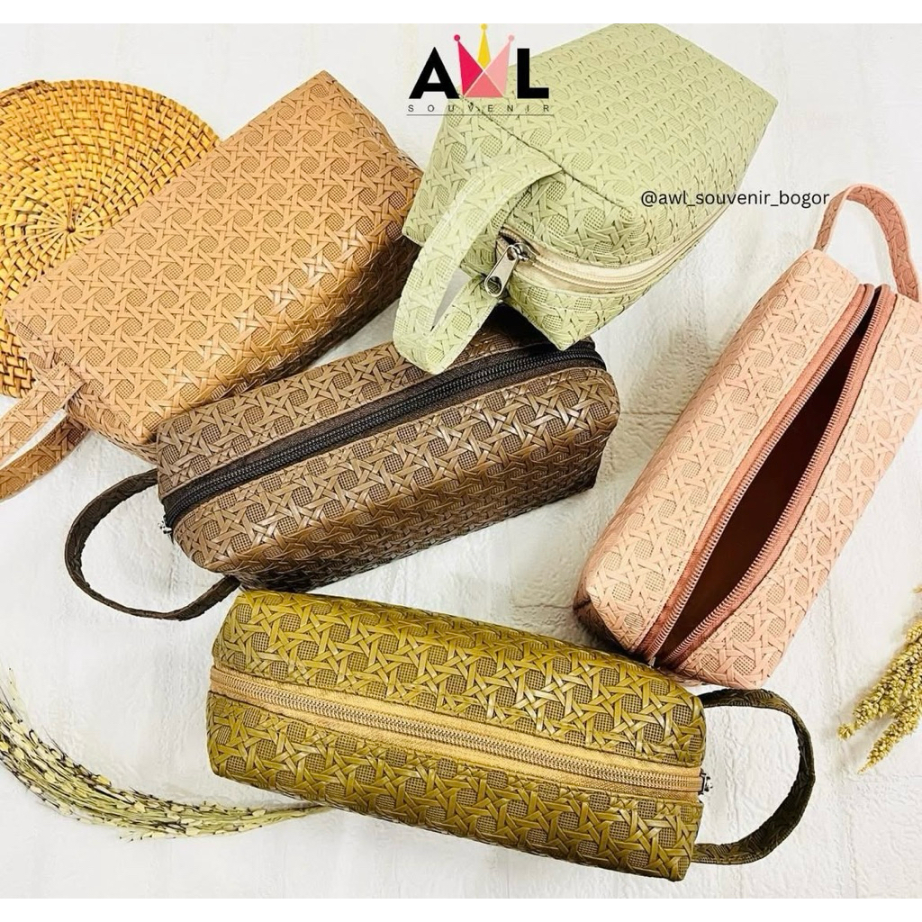 Pouch Tikar Long Zipper kecil