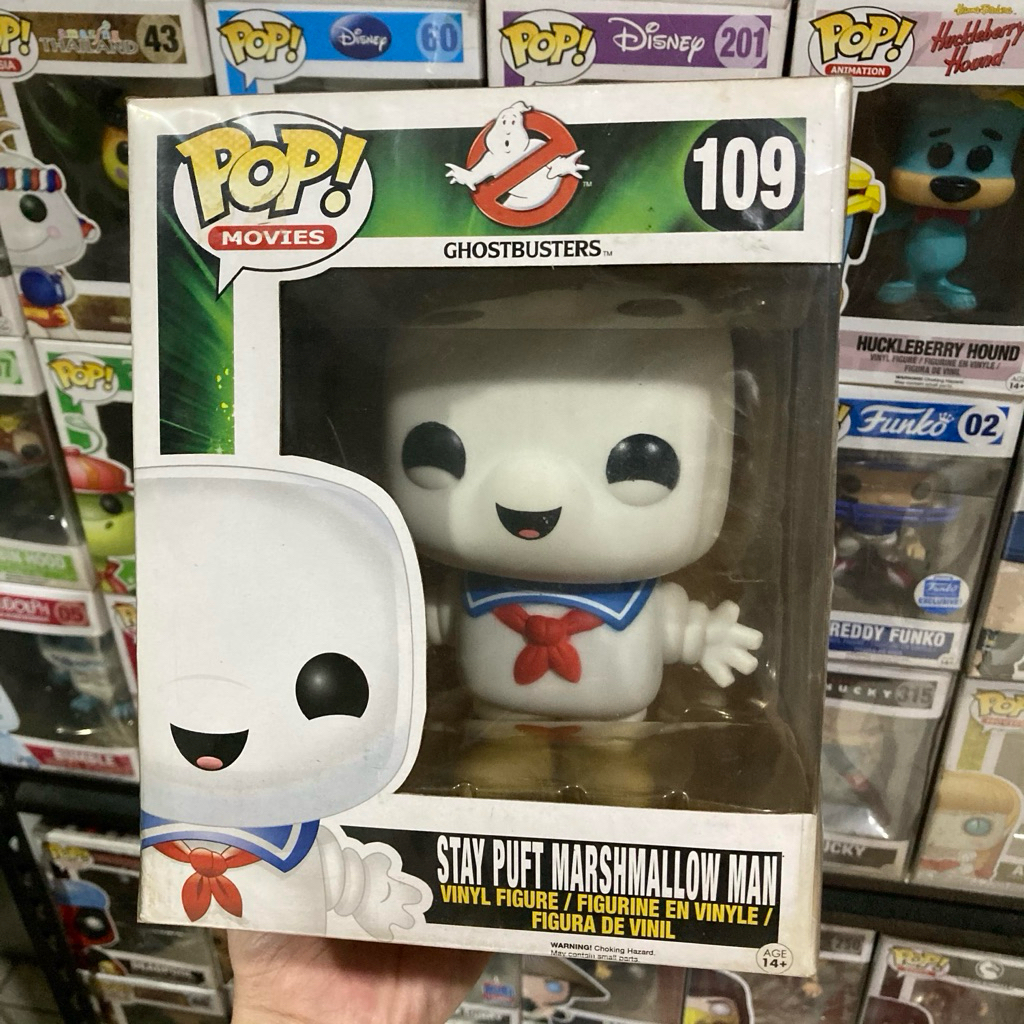 Original funko pop big size 6" stay puft marshmallow man ghostbuster