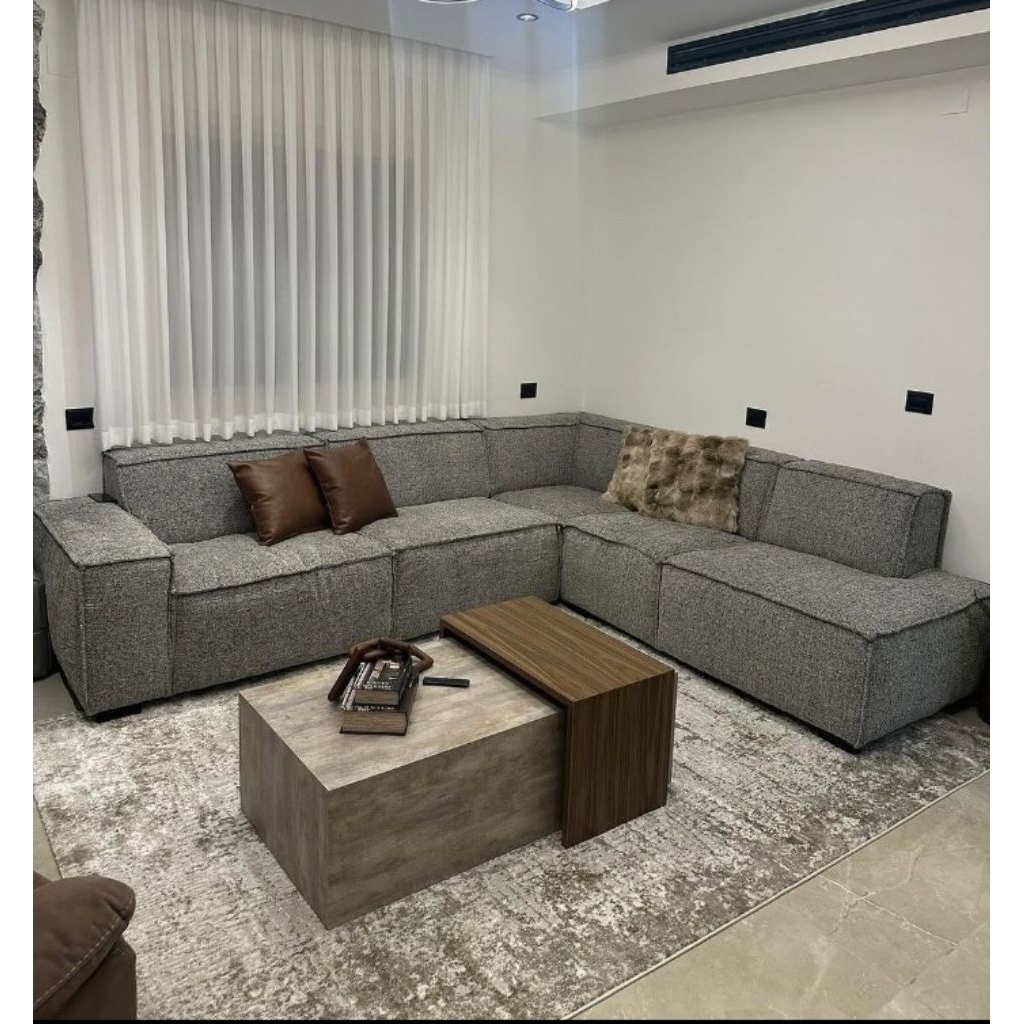 Sofa sudut elegan/sofa mewah