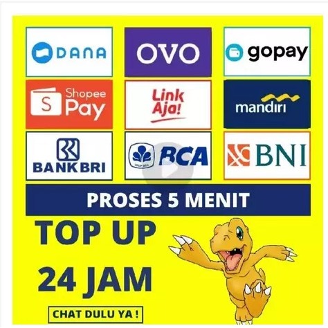 TERPERCAYA TOP SALDO UP KREDIVO DLL SALDO/PULSA TRANSFER 500K-30JT KE SEMUA T