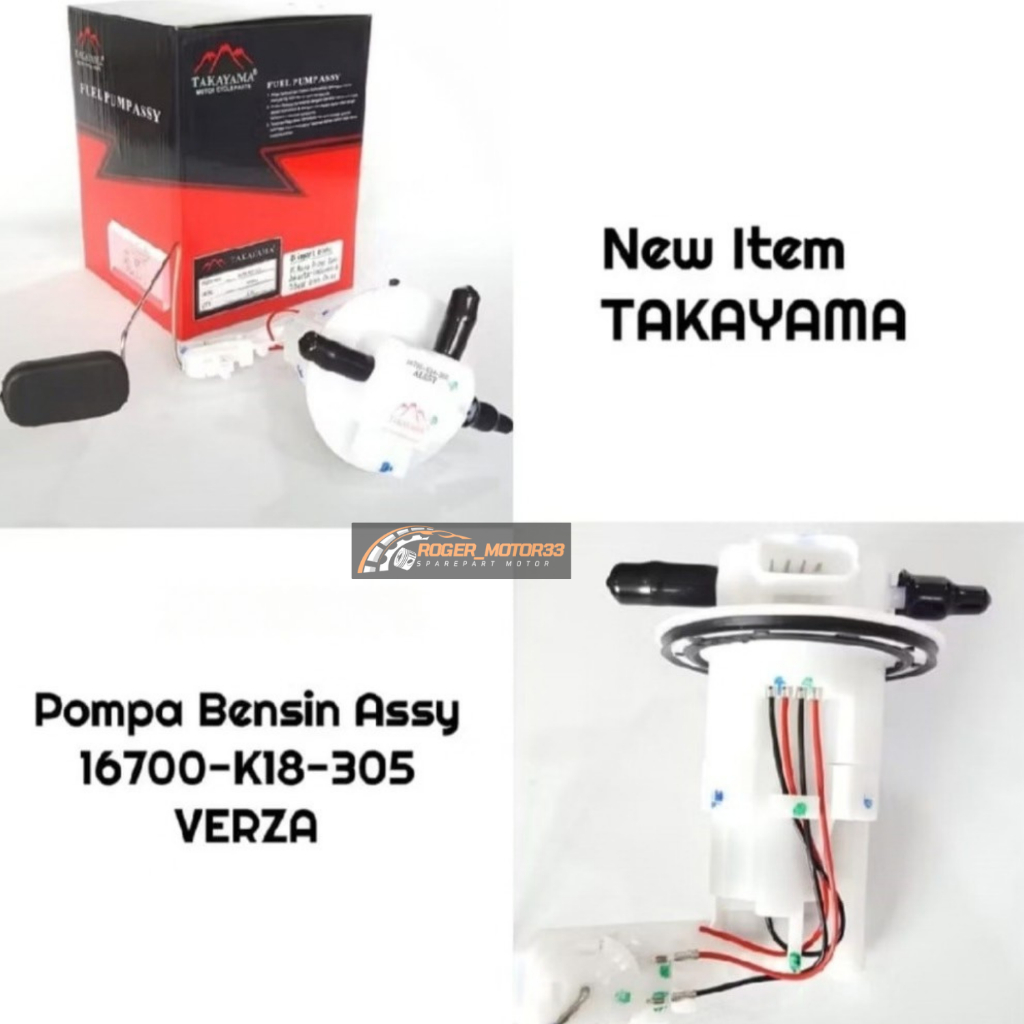 FUEL PUMP FUELPUMP POMPA INJEKSI VERZA OLD 2013 MERK TAKAYAMA SATUAN