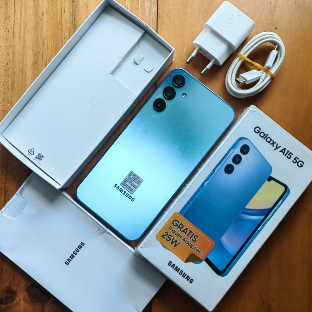 SAMSUNG A15 5G SECOND 8/256GB HANDPHONE SECOND HP SEKEN HP BEKAS HP MURAH
