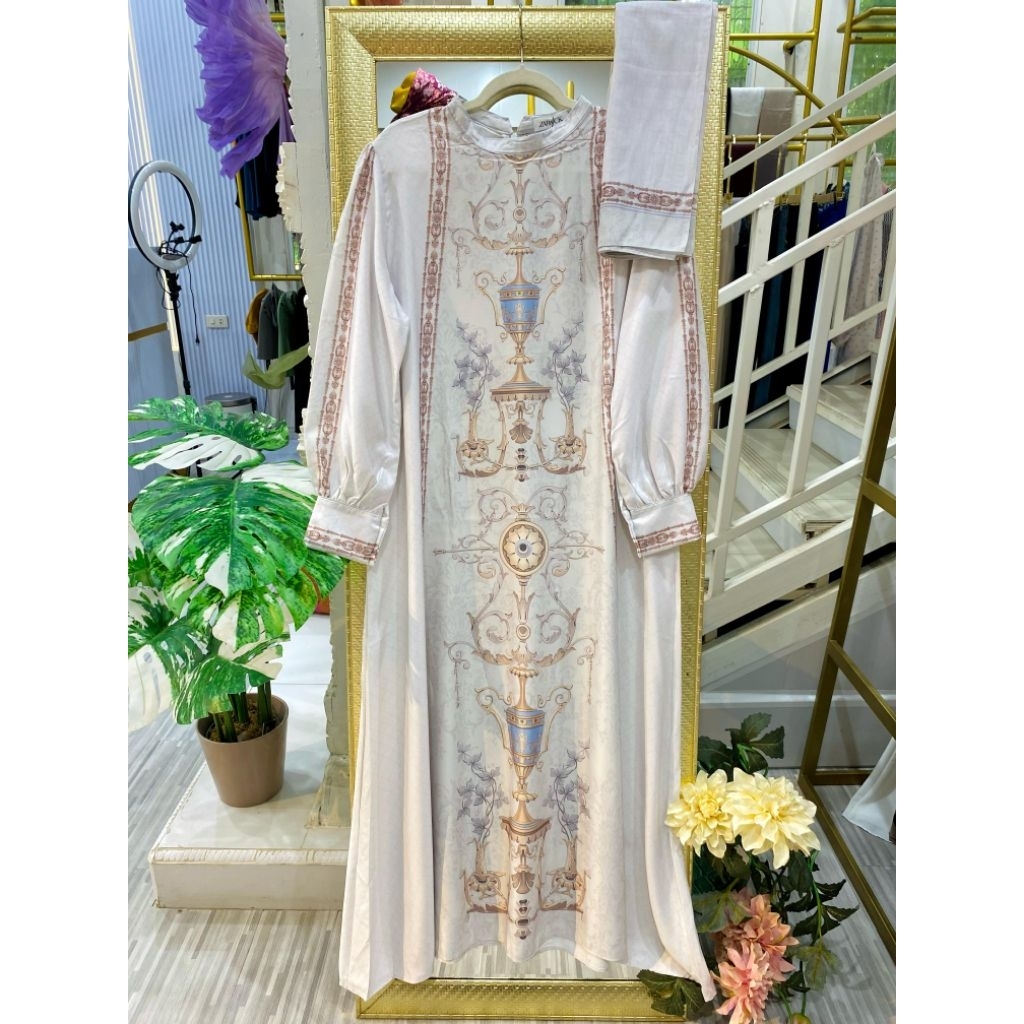 KL - KHADIJAH DRESS SET HIJAB