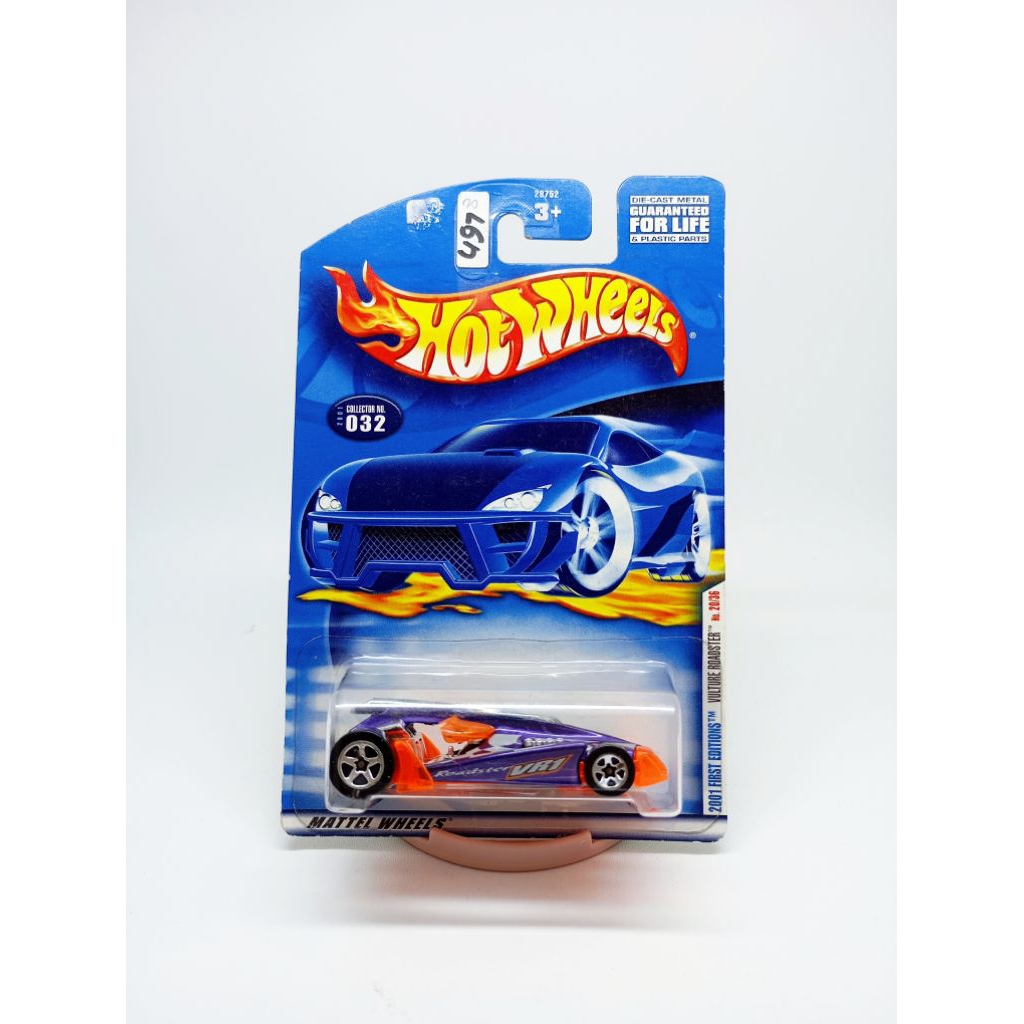 Hot Wheels Vulture Roadster US Blue Card 2000