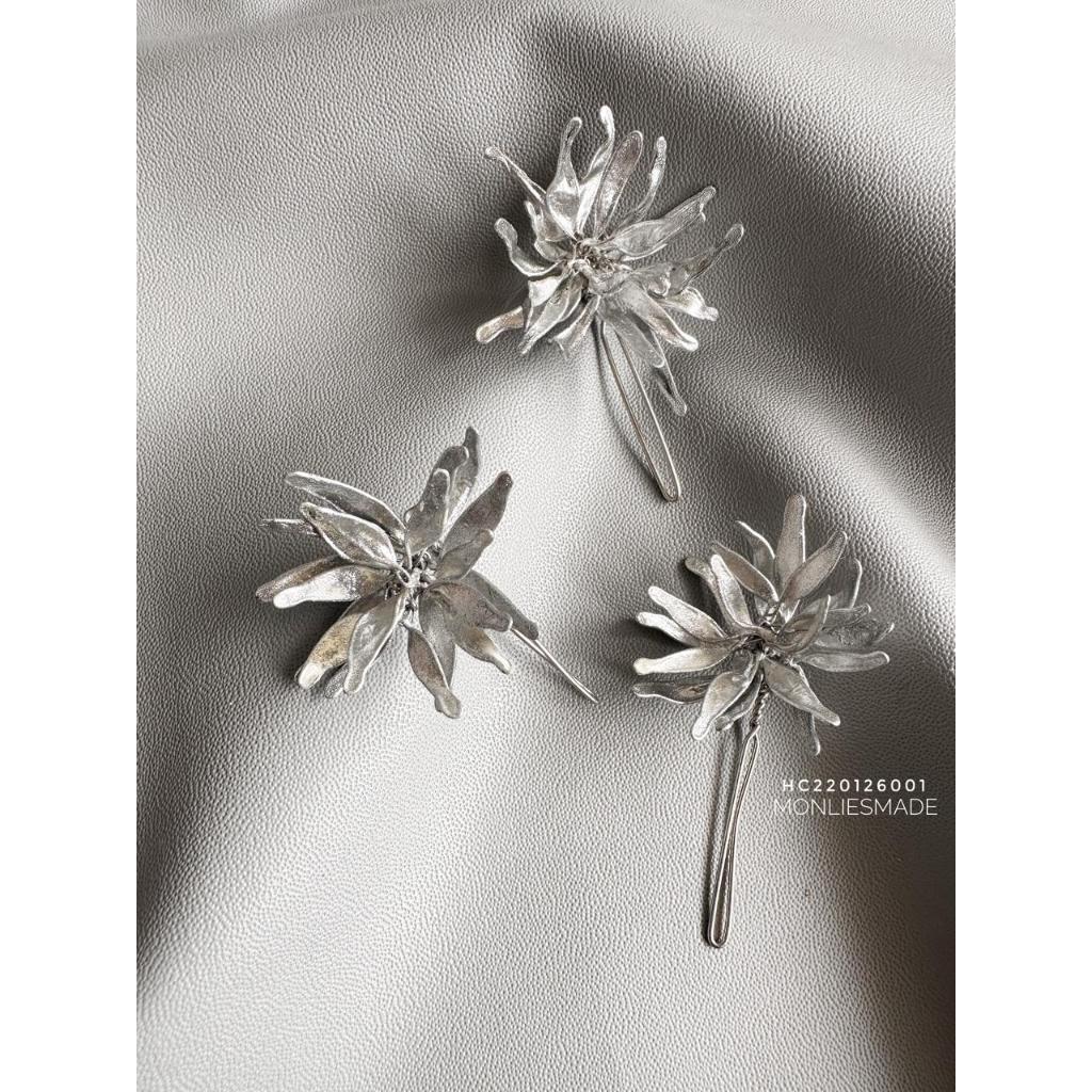 ahc220126001 Set Silver Haircomb