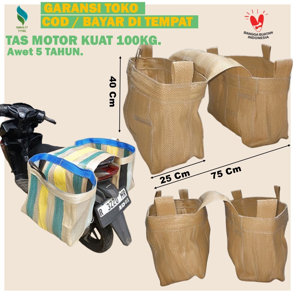 Tas Obrok Motor Waterproof Tas Motor Samping Box Motor Belakang Tas Motor Belakang C19