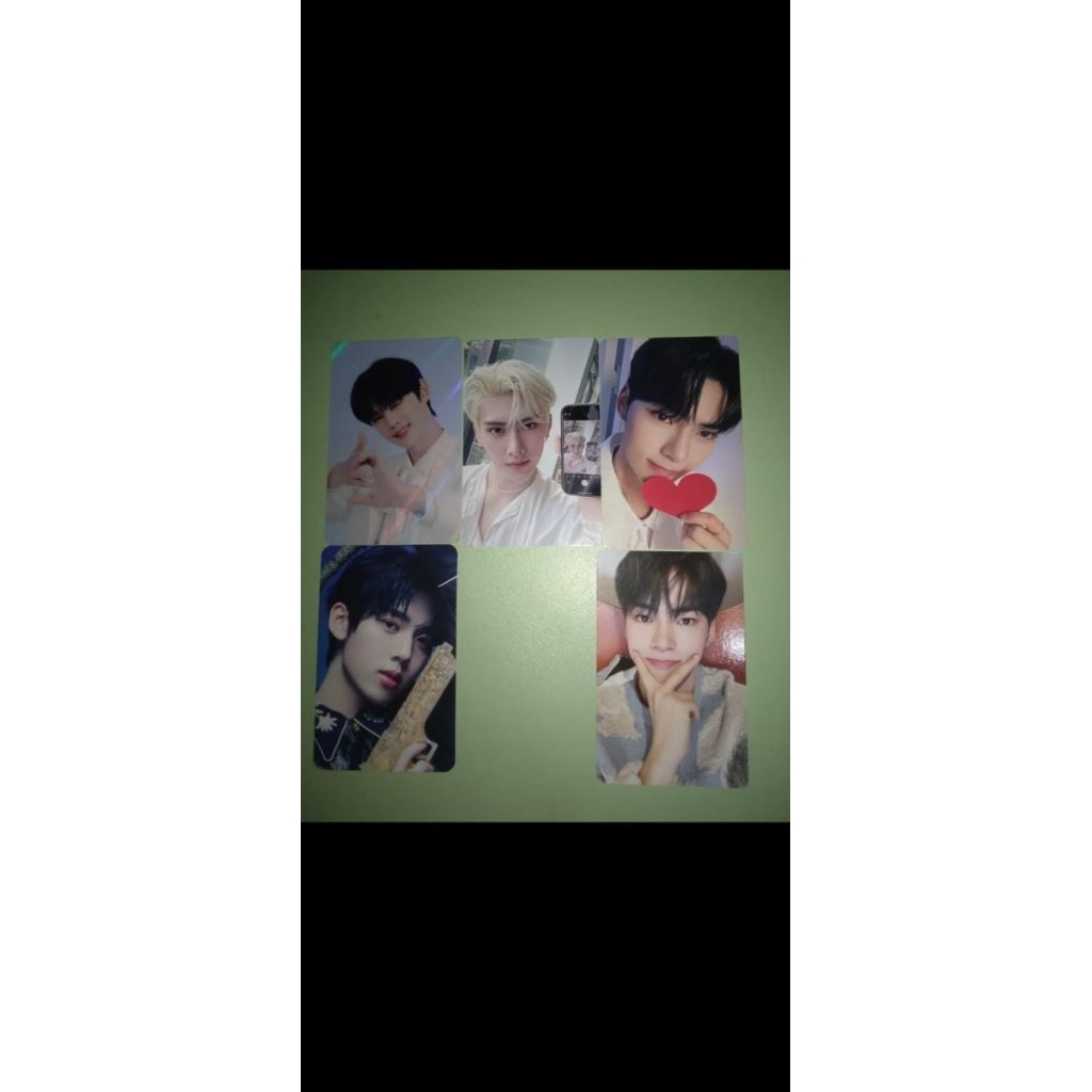 PHOTOCARD ZEROBASEONE ZB1 HANBIN RICKY YUJIN GYUVIN OFFICIAL