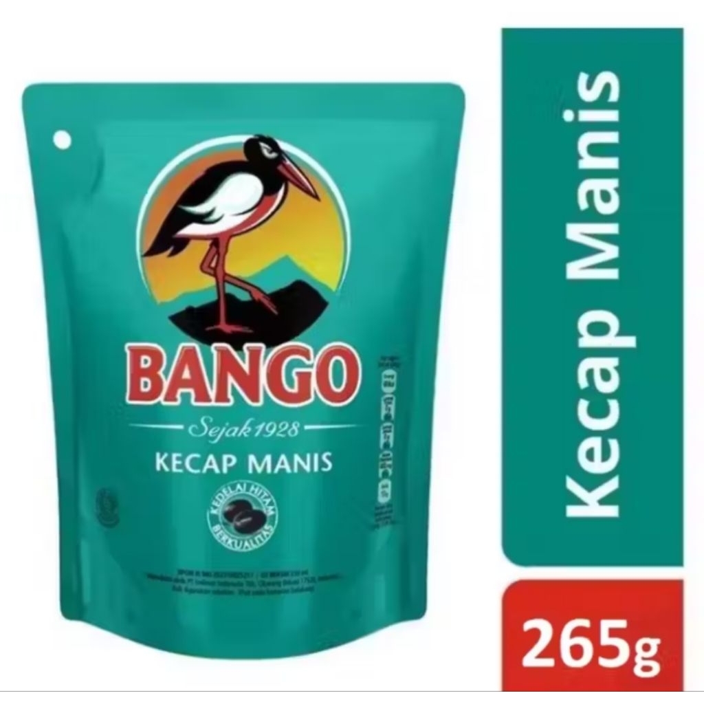 Kecap bango 265gr/Bango kecap manis 265gr
