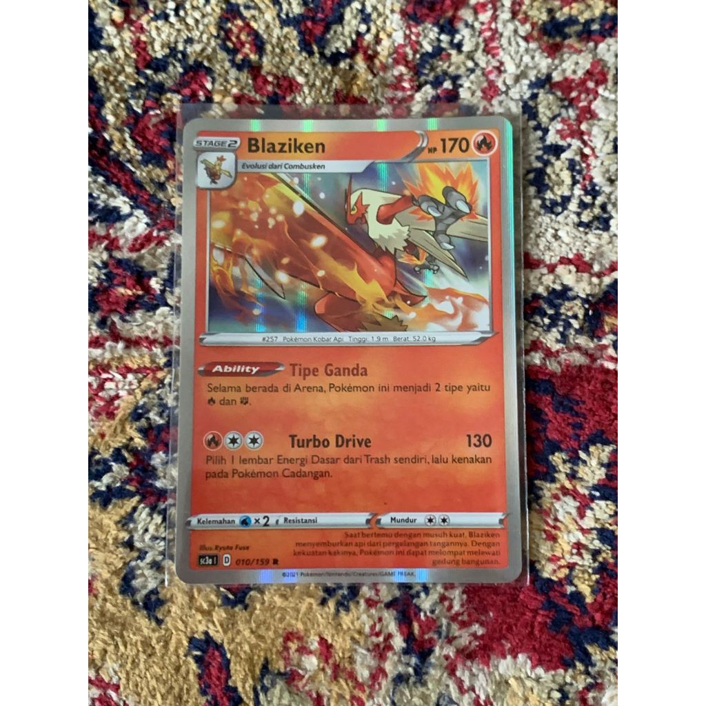 Blaziken Pokemon Indonesia