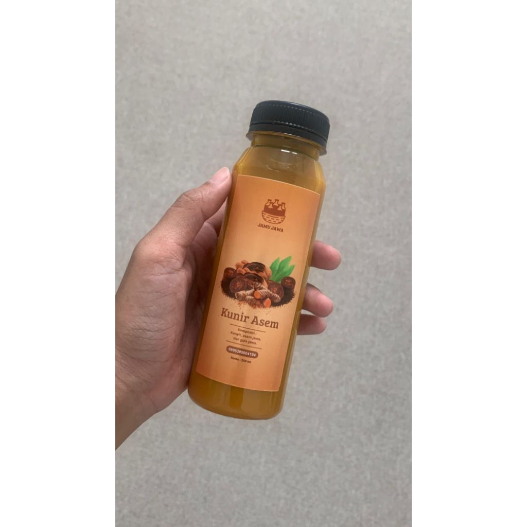 Jamu Kunir Asem/ Kunyit Asem/ Kunyit Asam