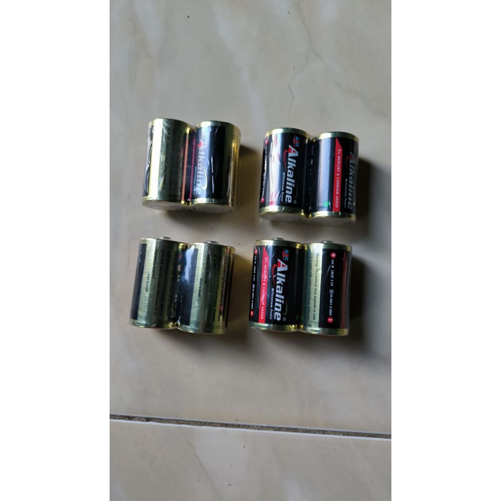 Baterai Alkalin size D LR20