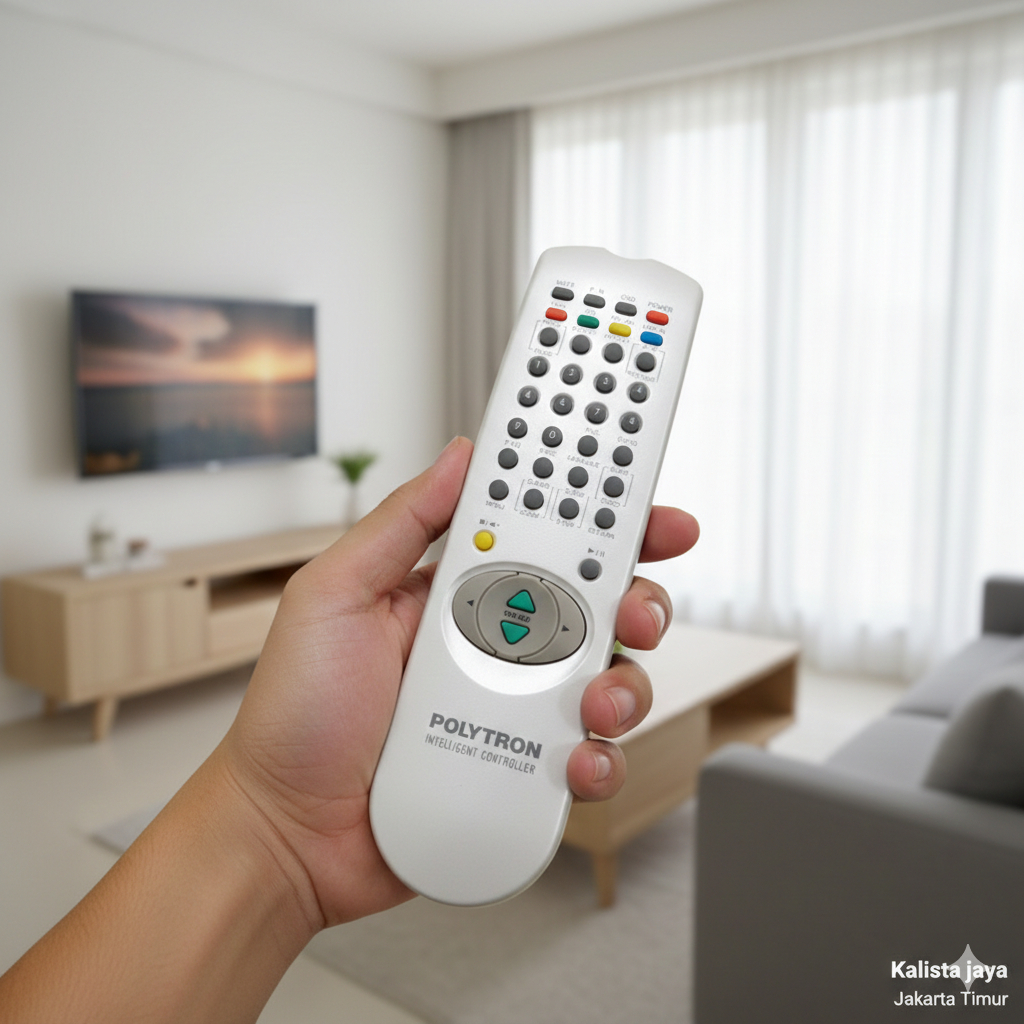 REMOTE REMOT DVD BIGBAND POLYTRON IC P04 Y1 KARAOKE ORIGINAL