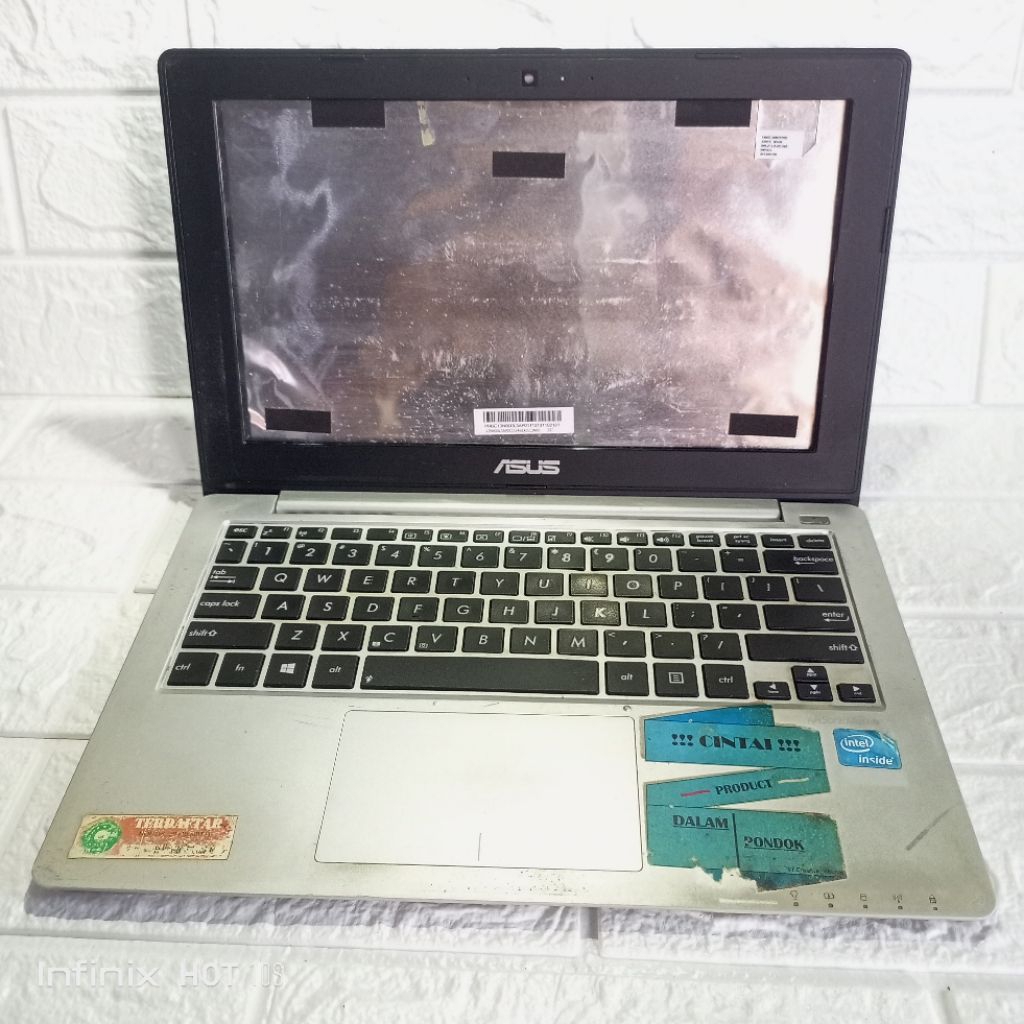 Casing body kesing case minus asus x201e series asus x201 x202 x202e ori non mulus