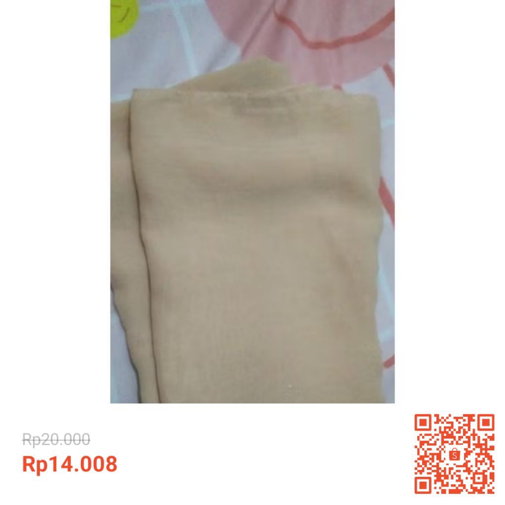 Hijab Segi Empat Instan 2 Layer Adem, Nyaman Dipakai